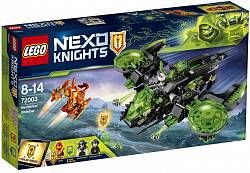 Конструктор Lego Nexo Knights – Неистовый бомбардировщик (Lego, 72003-L) - миниатюра
